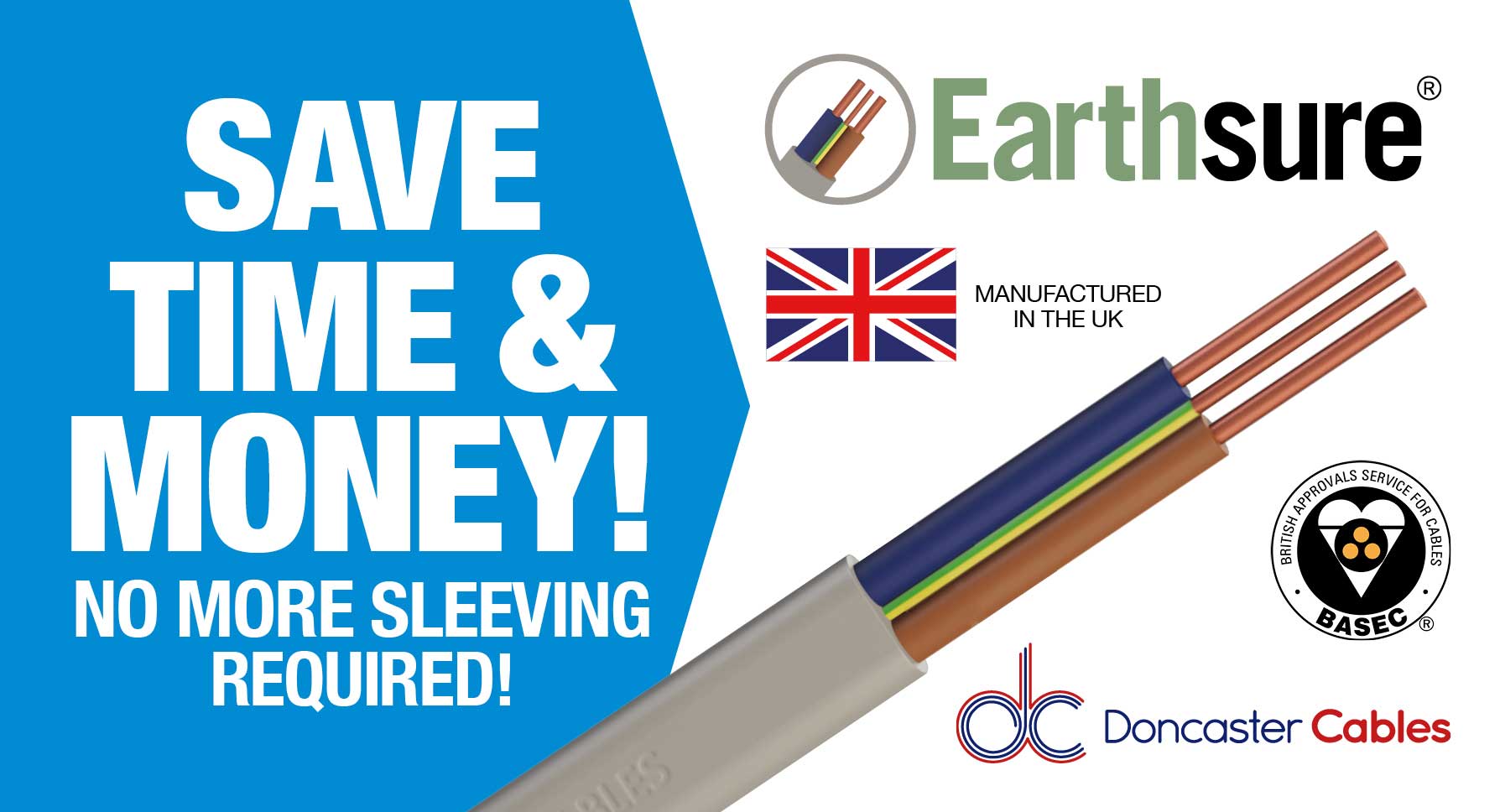 Doncaster Cables Earthsure Twin & Earth